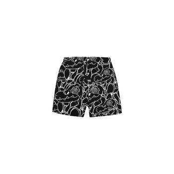 Quần Short Xoài Nhí Nhố Đen - SNN Đen