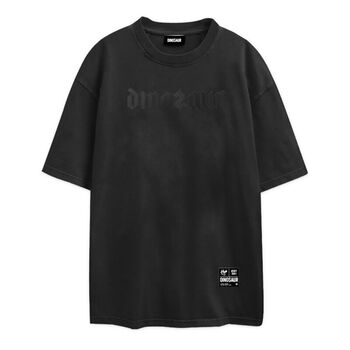 Áo thun đen form rộng DINO$AUR 100% Cotton - BASIC BLACK Tee