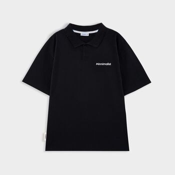 Áo Polo Outerity Minimalist / Màu Đen ORT.B 701