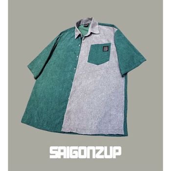 Áo sơmi 2G SHIRT sọc tăm lớn - Saigonzup