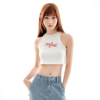 Áo Croptop SLY Satellite Trắng