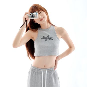 Áo Croptop SLY Satellite Xám