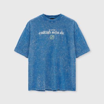 ÁO THUN TAY NGẮN CND CV WASH BLUE