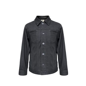 OS Áo khoác kaki lót lông mịn