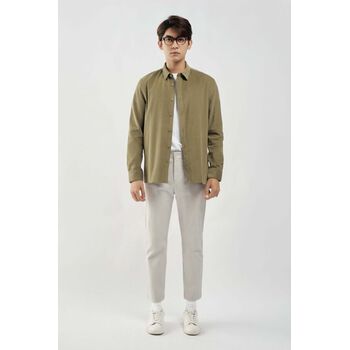 Áo Sơ Mi Tay Dài Thêu Form Regular - 10F21SHL040