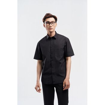Áo Sơ Mi Tay Ngắn Có Túi Form Loose - 10S21SHS017