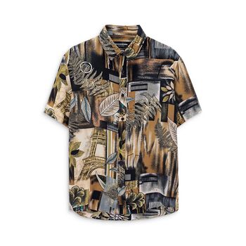 Áo Sơmi Tay Ngắn Relaxed-Fit Vintage Tropical