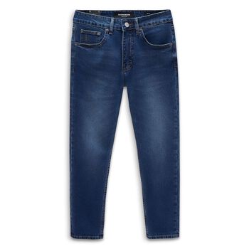 Quần Jean Slim Straight Blue Wash