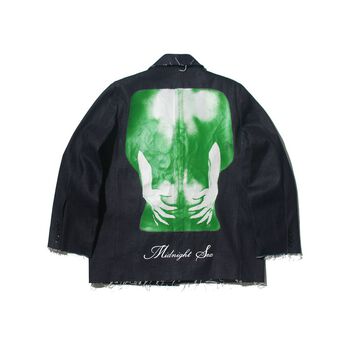 MS OVERSIZED R DENIM BLAZER