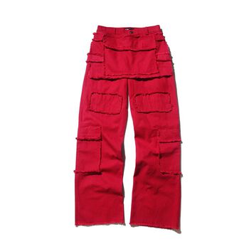 RED S CARGO PANTS