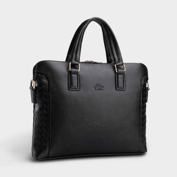 Cặp da công sở Lata CA28D màu đen