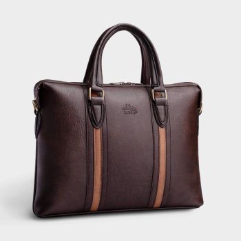 Cặp da công sở Lata CA14N màu nâu