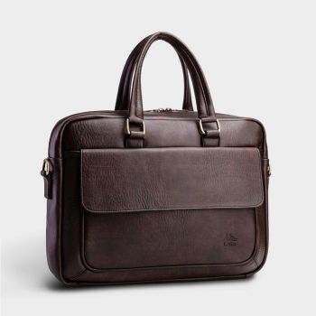 Cặp da công sở Lata CA23N màu nâu