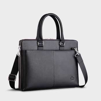 Cặp nam da bò thật vân Saffiano Lata CADA09