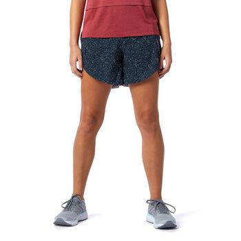 Womens New Balance Printed Impact Run 5 inch Shortss