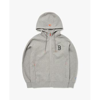 MLB - Áo hoodie tay dài phối mũ Athleisure Double Sided Zip Up