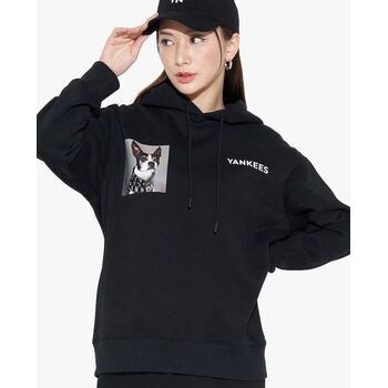 MLB - Áo hoodie tay dài phối mũ Bark Overfit