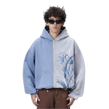 BEUTER® SNOWDROPS BOXY ZIP HOODIE