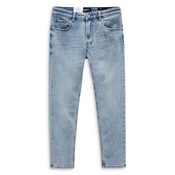 Quần Jean Slim-fit Trơn Flex Light Blue