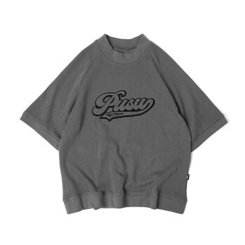 Ribbed Logo Tee