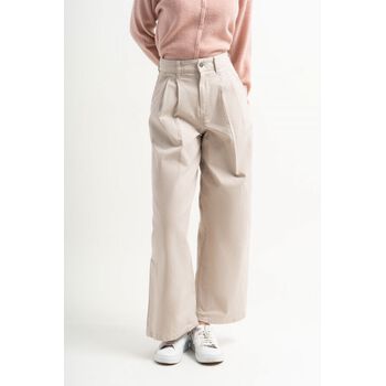 Quần jean trơn xếp ly. Loose - 10S22DPAW023