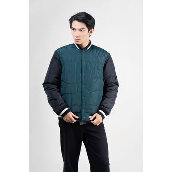 Áo khoác chần bông phối màu. Regular - 10F22JAC022