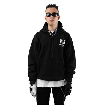 Áo Hoodie XXME On Fire - Đen