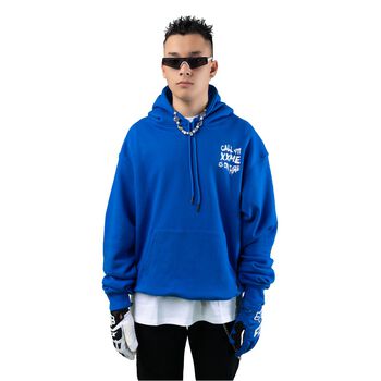 Áo Hoodie XXME On Fire - Xanh Dương