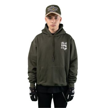 Áo Hoodie XXME On Fire - Xanh Rêu
