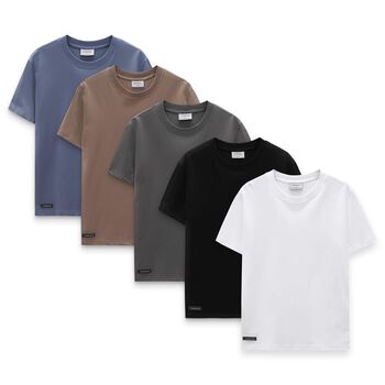 Áo Thun Regular Basic W Logo Details