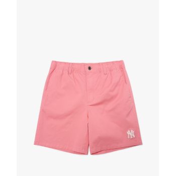 MLB - Quần shorts lưng thun Basic Small Logo