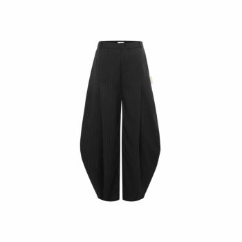 [PREMIUM] Quần tây vải sọc ống phồng 67% - TAILORED TROUSERS