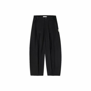 Quần kaki Đen ống rộng oversize 67% - BLACK GROOVE PANTS