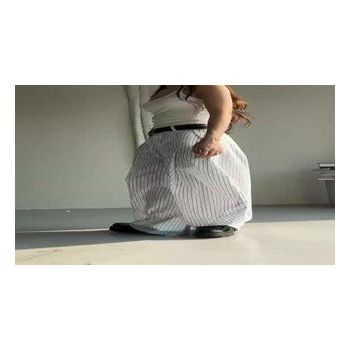 Quần tây ống phồng chính hãng 67% - WHITE TAILORED TROUSER