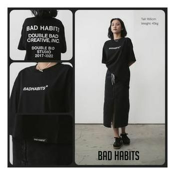 Áo Thun Nam Nữ Bad Habits Studio Tee - Local Brand Chính Hãng