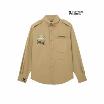 Áo Sơ Mi Nam Bad Habits EXPLORER SCOUTS SHIRT TAN - Local Brand Chính Hãng Áo Sơ Mi Nam Bad Habits EXPLORER SCOUTS SHIRT TAN - Local Brand Chính Hãng