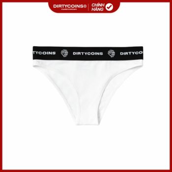 Quần DirtyCoins Logo Women Briefs - White