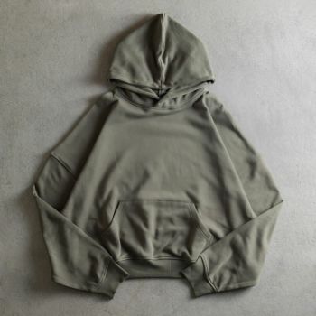 Hoodie Gori NEW - BOXY - XÁM RÊU