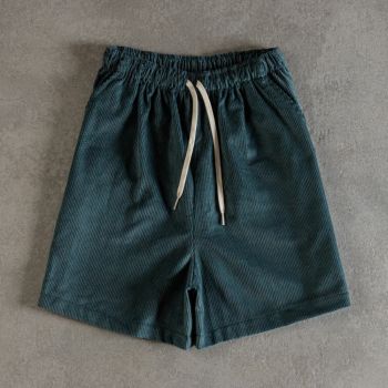 Quần Short Nhung Tăm Gori - Xanh Lá
