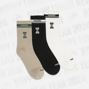 Vớ NEEDS OF WISDOM Striped Socks - Local Brand Chính Hãng