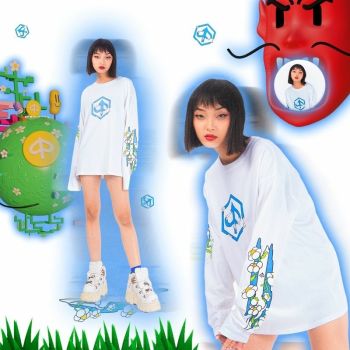 Áo dài tay Blossom - PIAGGIO LIBERTY x NIRVANA SW