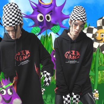 DEVIL UP HOODIE - áo nỉ có mũ