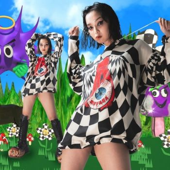 HALLUCINATION HOODIE - áo nỉ có mũ ảo lú