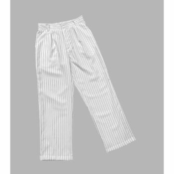 Quần âu Trouser trắng sọc đen SGZUP - SAIGONZUP