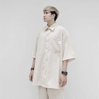 SƠMI tay ngắn sọc tăm nhỏ - SAIGONZUP