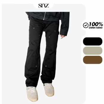 Quần Double Knee SNAZZY Unisex Chất Liệu Kaki Co Giãn Chính Hãng - ZZ DOUBLE KNEE Quần Double Knee SNAZZY Unisex Chất Liệu Kaki Co Giãn Chính Hãng - ZZ DOUBLE KNEE