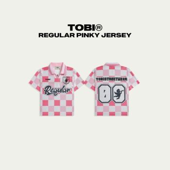 Áo Bóng Đá Pinky Jersey Boxy TOBI