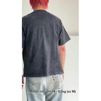 Áo Thun Wash Trơn Boxy TOBI