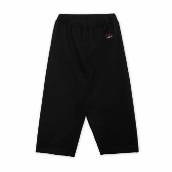 Quần váy xẻ tà Unisex Zune.zx, đen trơn basic, Ichi Pant