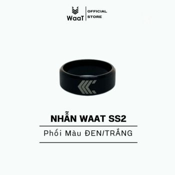 Nhẫn WaaT Back To Basic - Phối Màu Black